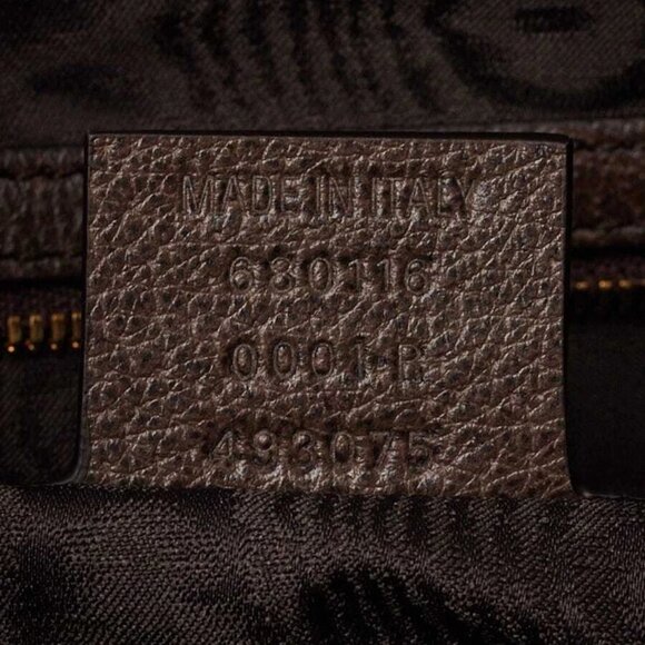 Balenciaga x Gucci Beige/Ebony Coated Canvas/Leather The Hacker Project 1961 ... - Picture 9 of 10